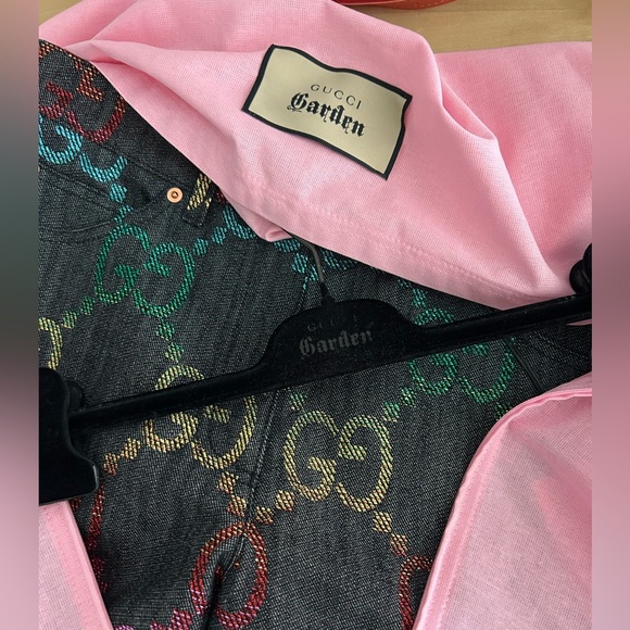 Gucci Garden Denim Shorts ~ new ~ - Picture 7 of 10